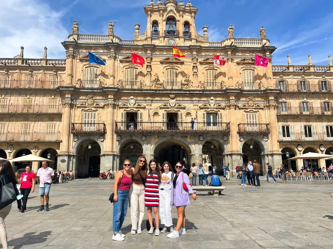 Students in Madrid